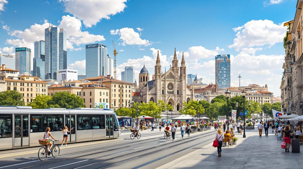 découvrez montpellier, une ville dynamique en pleine évolution, alliant histoire, culture et innovation. explorez ses quartiers en pleine transformation, ses projets ambitieux et son riche patrimoine qui font de cette métropole du sud de la france un lieu de vie attractif et moderne.