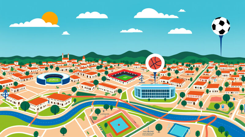 Découvrez la carte des installations sportives à Montpellier