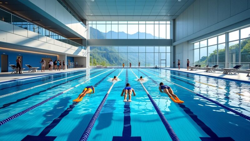 Angelotti, la piscine conçue pour les athlètes de haut niveau
