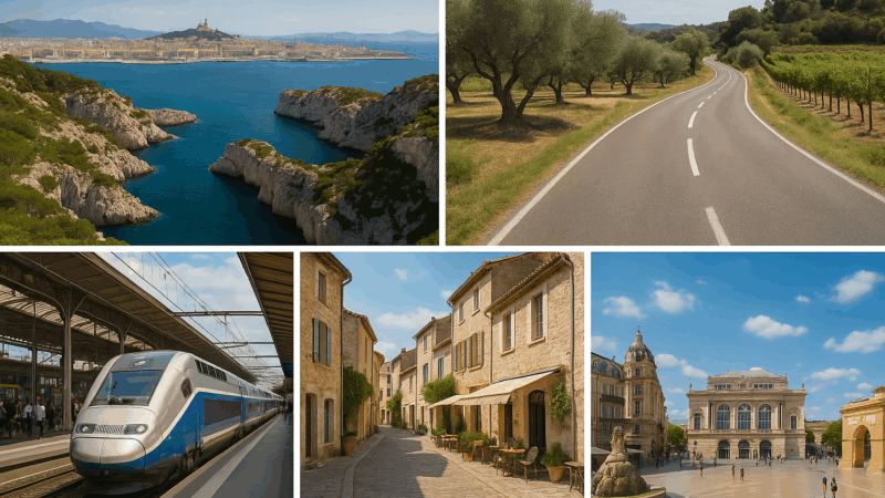 Comment se rendre de Marseille à Montpellier : Guide pratique et astuces
