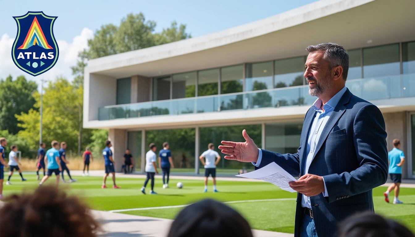 Le président d’Atlas Paillade présente un projet ambitieux pour devenir le deuxième club de Montpellier, avec un nouveau centre de formation en devenir.