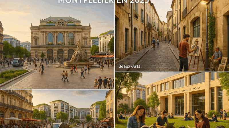 Les quartiers incontournables de Montpellier en 2025