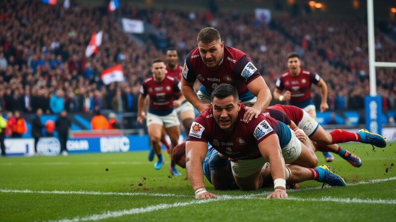 Montpellier réussit un exploit en supériorité numérique contre le Racing 92 et se rapproche de la Champion’s Cup