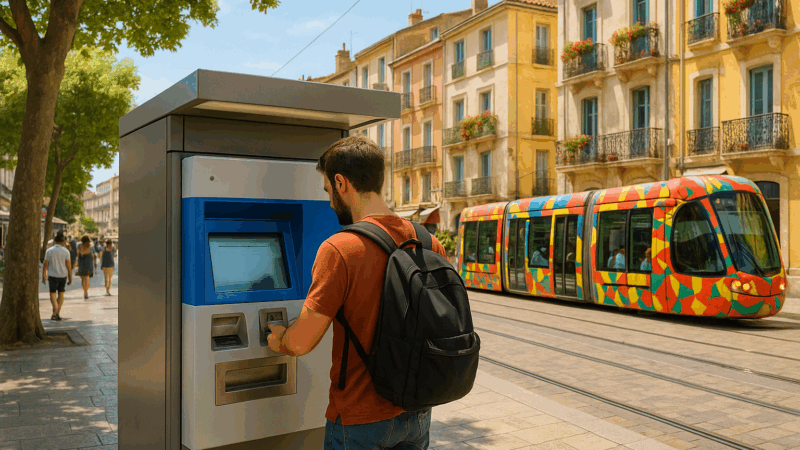 Où acheter une carte de tram à Montpellier ?