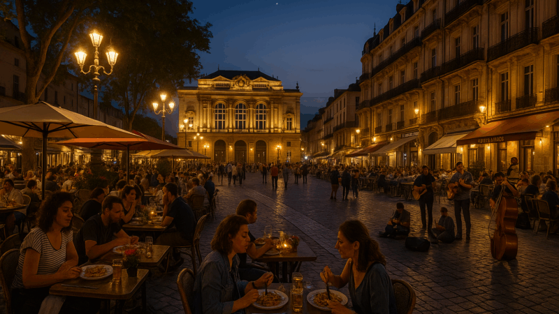 Où se promener à Montpellier le soir : les meilleurs endroits à découvrir