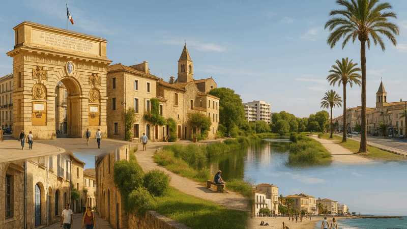 Quelles sont les villes de la métropole de Montpellier ?
