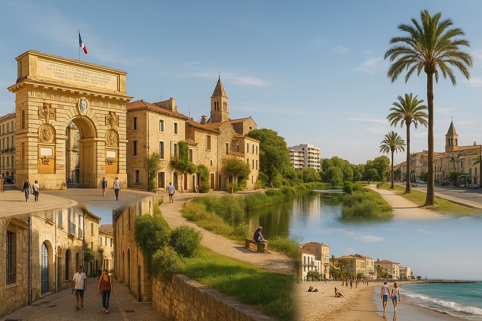 Quelles sont les villes de la métropole de Montpellier ?